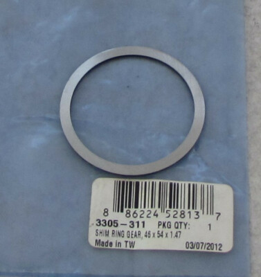 3305-311 Arctic Cat Final Drive Shim 46x54x1.47mm for 250 300 Alterra 2006-2021