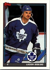 1991-92 Topps - #102 Lucien DeBlois