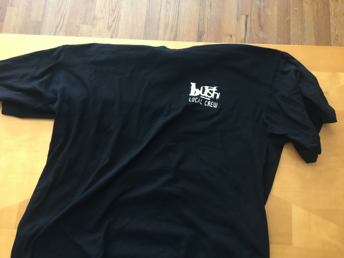 Vintage 90s - BUSH - LOCAL CREW T - SHIRT - XL Gavin