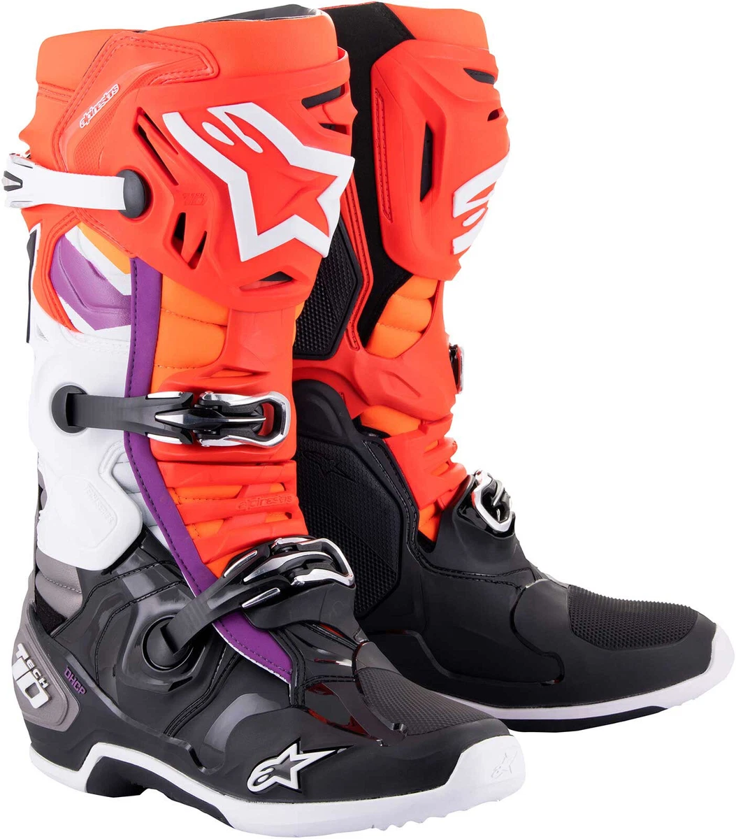 Las mejores ofertas en Botas de moto y deportes de motor naranja