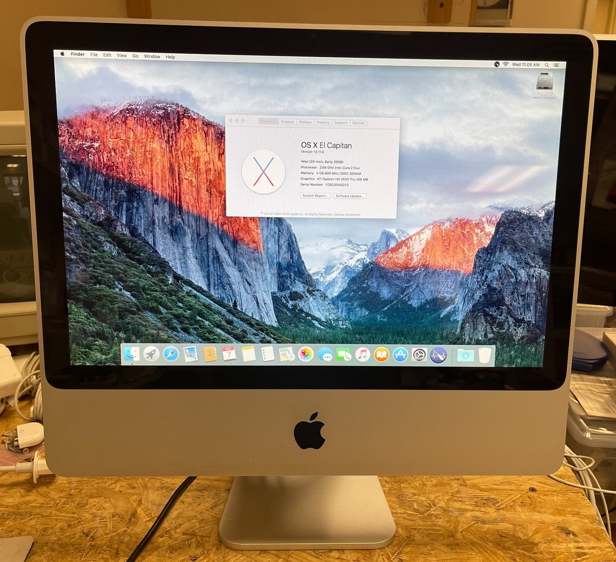 Apple iMac 20-inch June 2009 2.66GHz Intel Core 2 Duo (FB324LL/A