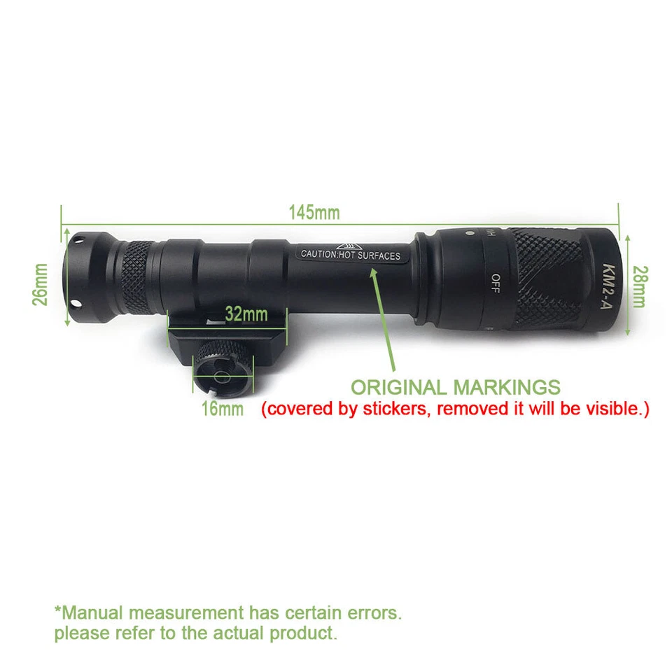 M600V IR Infrared Light & White LED Flashlight with Remote Pressure Switch US - Image 2 of 4