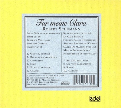 LA GAIA SCIENZA FÜR MEINE CLARA NEW CD
