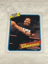 2007 WWE Topps Heritage III #33 Ron Simmons Wrestlemania Wrestling WWF WCW ECW