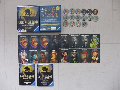 Ravensburger - Vampire for One Night - Juego de Mesa Loup-Garou - Juego Ambiental