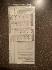 New 8 Pack PARTNER 18D PAPER LABEL INSERT DESI FOR AVAYA LUCENT DISPLAY PHONE