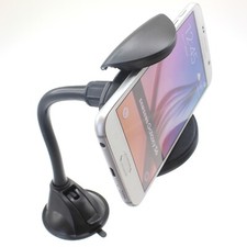 Car Mount Dash Windshield Holder Cradle Swivel Dock Suction for Smartphones