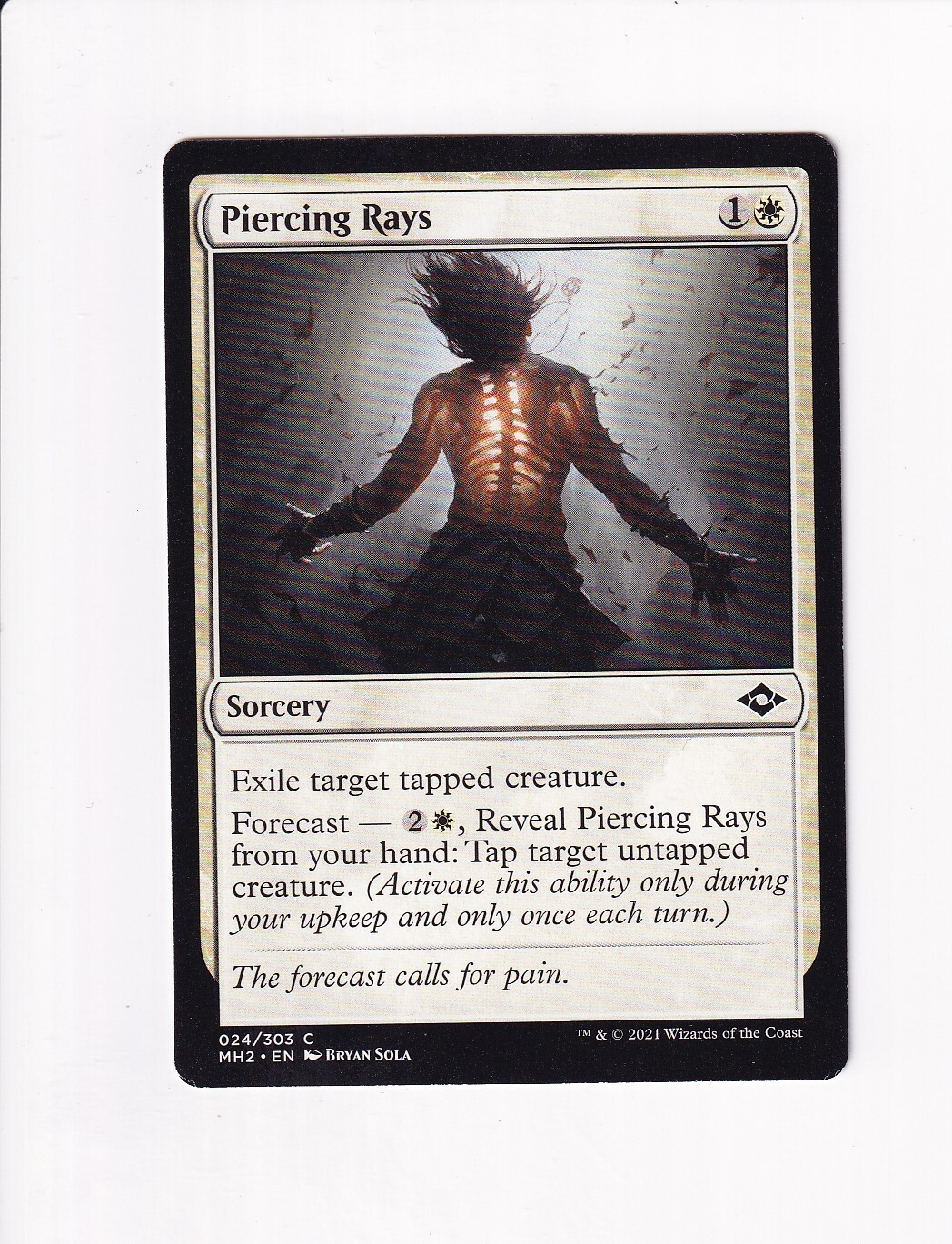 2021 MTG MAGIC THE GATHERING MODERN HORIZONS 2 PIERCING RAYS (PAP2)