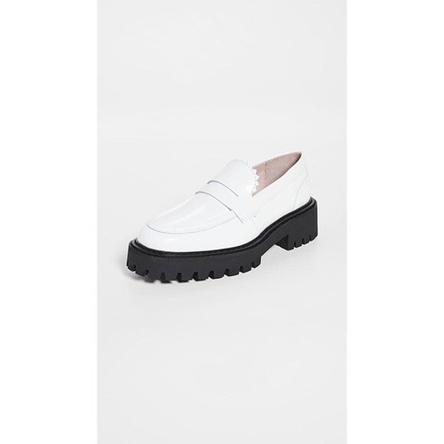 LAST Matter leather Loafers - White 