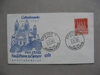 GERMANY BRD, cover FDC 1961, 900 years kaiserdom Speyer, church architecture