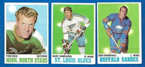 1970-71 TOPPS 70-71 NHL HOCKEY CARD & PRINT ERROR 1-132 & AUTOGRAPH SEE LIST - Picture 152 of 215
