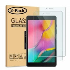  2 Pack Samsung Galaxy Tab A 8.0 Tablet SM-T295 Tempered Glass Screen Protector