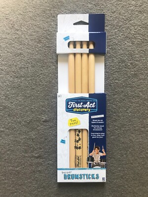 4er Set Drumsticks Trommelstöcke Schlagzeugstöcke Neu