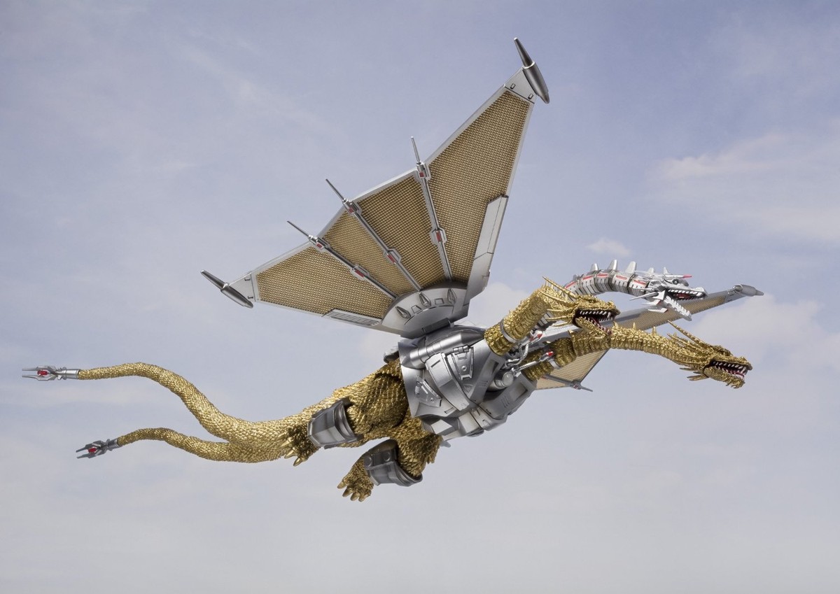 Japan Bandai S.H.MonsterArts Mecha-King Ghidorah Action Figure