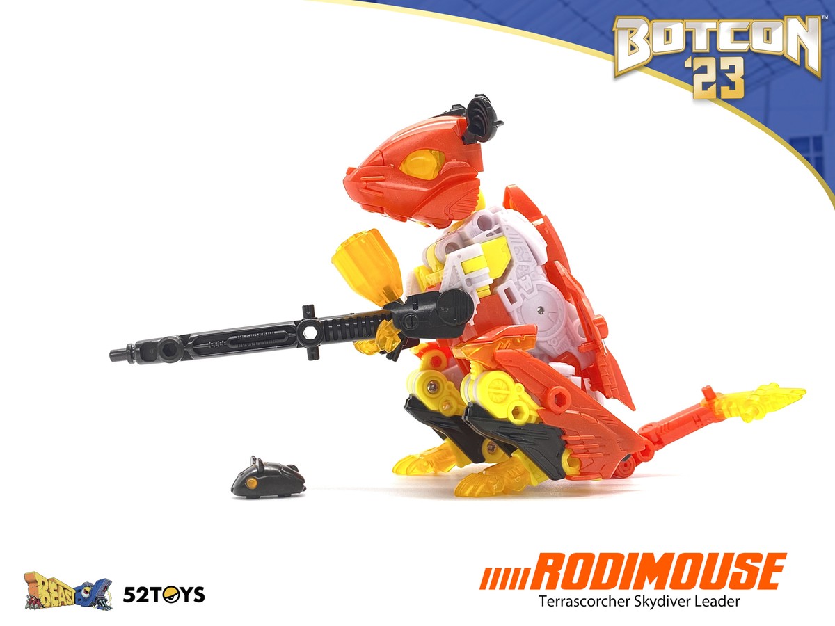 Botcon 2023 EXCLUSIVE Beast Drive Rodimouse Souvenir IN STOCK NOW