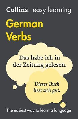 Collins Easy Learning German   Easy Learning German Verbs by  in Used - Very Go