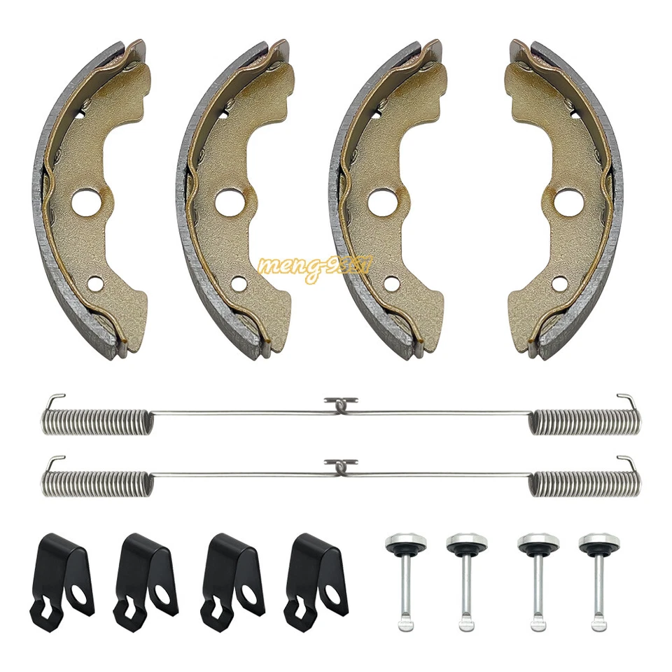 Front Brake Shoes Kit for Honda FourTrax Foreman 350 TRX350D 4x4 1987 1988 1989 - Изображение 3 из 4