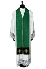 Overlay STOLE Priest stole green