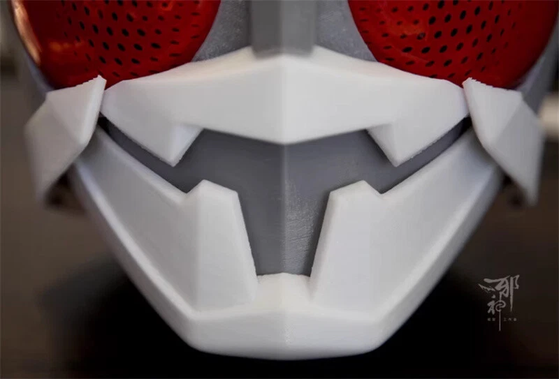 Kamen Rider Kuuga Helmet Wearable 3D Print Masked Rider Unpainted Mask Cosplay - Image 3 of 4