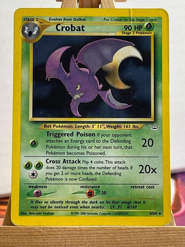 Iksbat 4/64 Neo Revelation Holo Englisch VG Pokemon