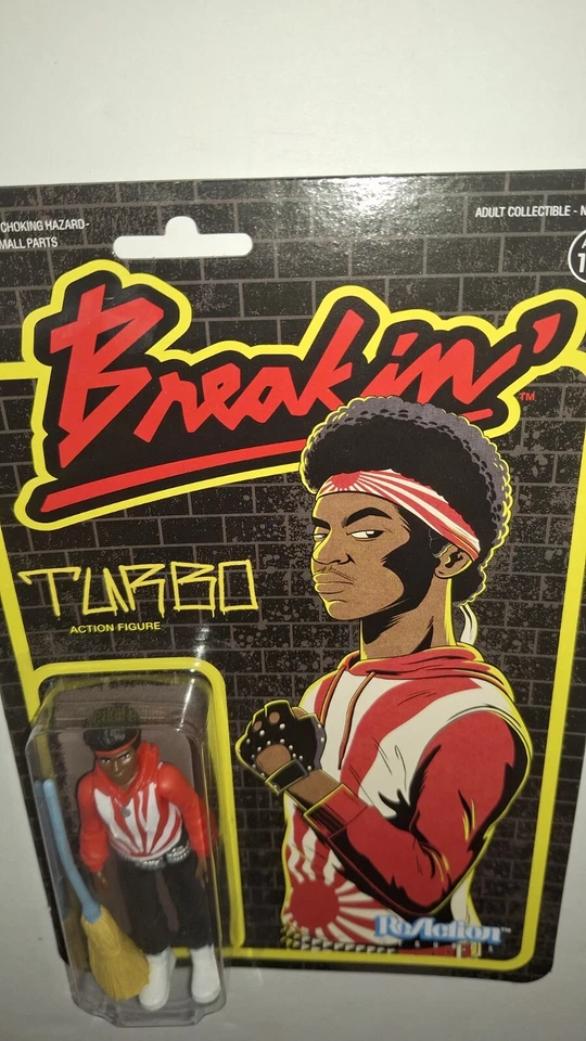 Mini figura de acción Breakkin' Turbo Reaction 2019 Funko con escoba Break Dancing Foto 3 de 4
