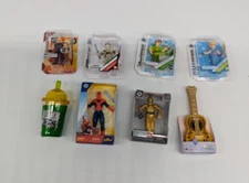 Zuru Mini Brands Disney Store Edition Replacement Toy Cup Guitar Figures 8pc Lot