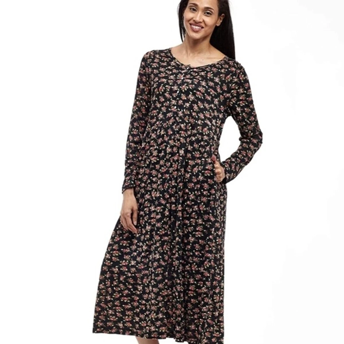 La cera cotton knit dress top