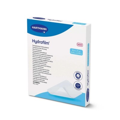 Hydrofilm Trans Film Dressing 6cm x 7cm x 5 oder 10