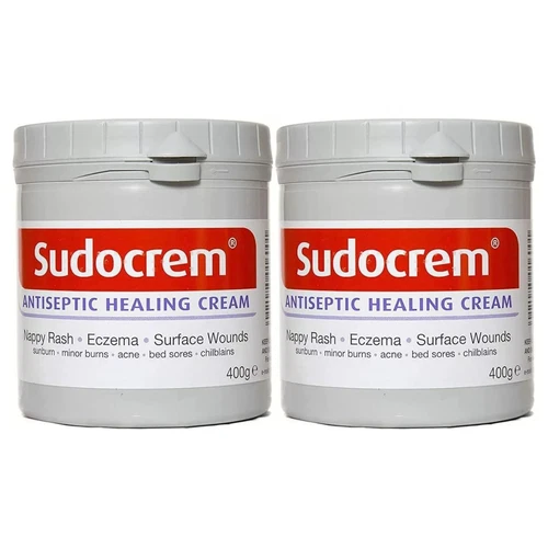 Sudocrem Antiseptic Healing Cream 400g - Pack of 2 - Picture 1 of 5