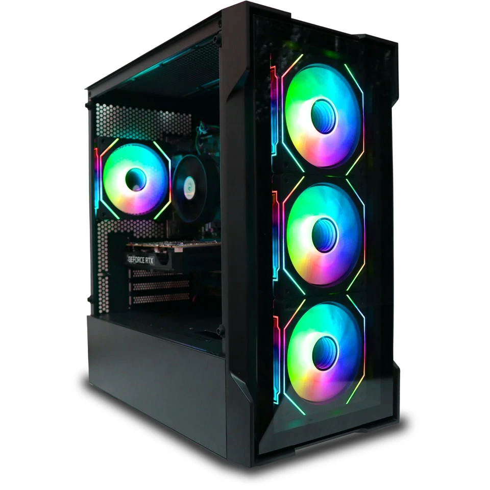 Gaming Rápido PC Intel Quad Core i7, 16GB RAM, GTX 1650 , 1TB SSD, Windows 10 - Imagen 3 de 4