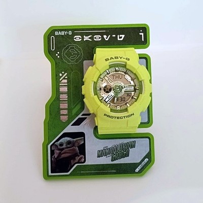 Casio BA-110YK-3AER-MAN Star Wars MANDALORIAN GROGU G-Shock LTD-List 119eu