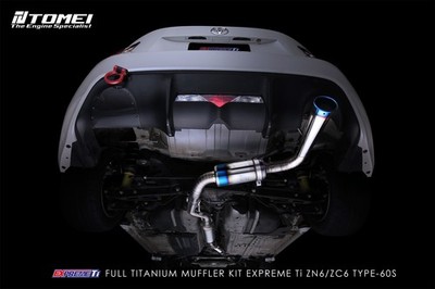 12-2021 FRS/86/BRZ-FA20 ZN6/ZC6 / Type-60S / Tomei Expreme Titanium Muffler Kit