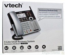 Vtech 4-Line Small Business System Accessory Deskset CM18245 