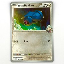 Steven's Beldum 143/182 Destined Rivals Pokemon Reverse Holo