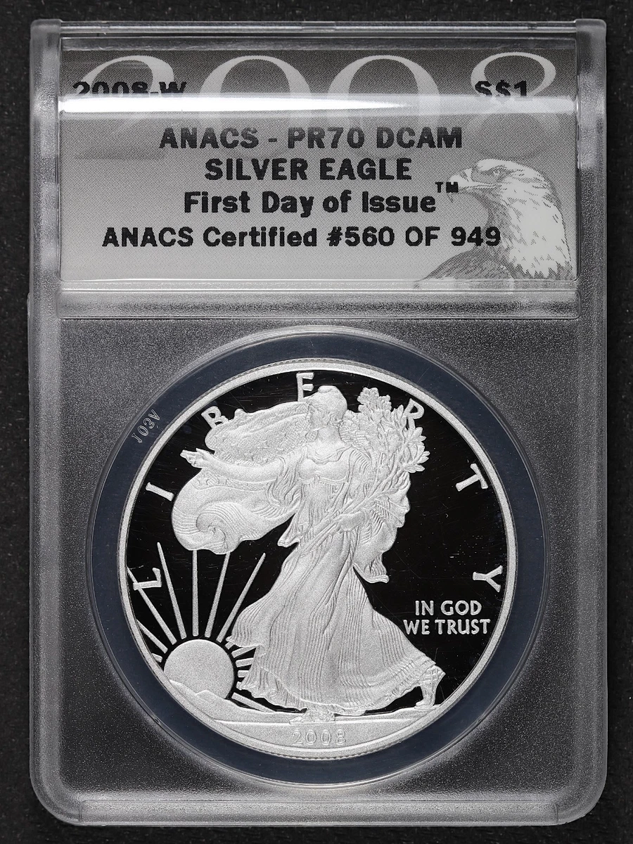 2008 Grade PR 70 Silver Bullion Coins for sale | eBay