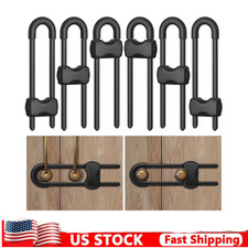 Cabinet Locks Baby Proofing,Child Proof Cabinet Locks,6 Pack Adjustable U Shaped
