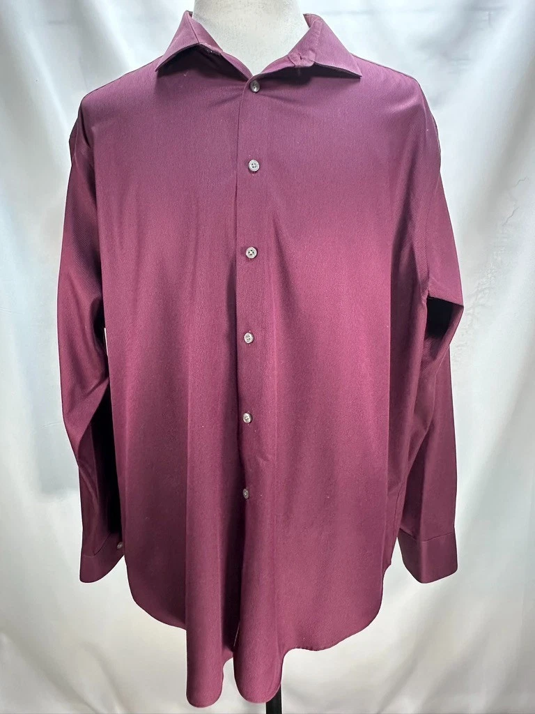 Calvin Klein Red Slim Dress Shirts for Men for sale | eBay
