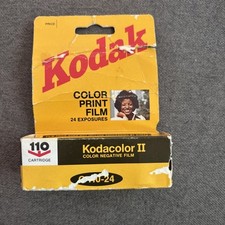 Kodak Kodacolor II Color Negative Film Cartridge C110-24 Vintage Unopened USA