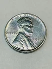 1943 - P Lincoln Wheat Penny Cent ~ Gem BU Rainbow Toned #632