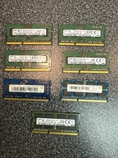 Lot of 7 Mixed Brands 8/4/2GB DDR3 Laptop SODIMM RAM Modules Lot 1 