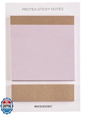 DiverseBee Pastel Sticky Notes Set, Cute Sticky Notes, Aesthetic Self-Stick N