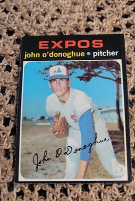 1971 Topps - High # John O'Donoghue #743 NM