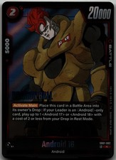 Android 16 Rare Manga Booster 01 SB01-002 LP