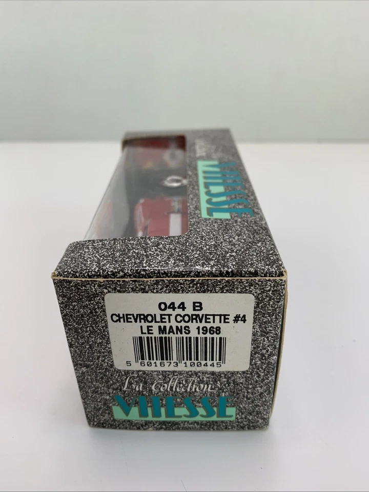 Vitesse 1:43 Corvette 1968 Le Mans 24 horas Die Cast Modelo #4 ~ De colección Nuevo Foto 3 de 4
