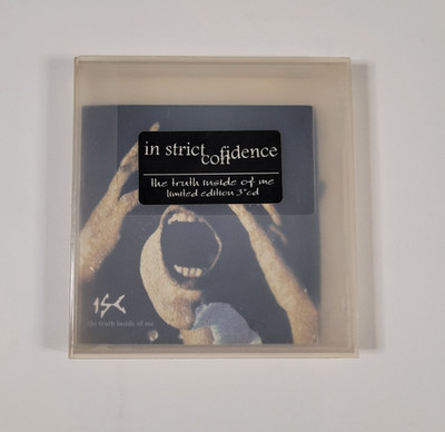 IN STRICT CONFIDENCE -The Truth Inside of Me -Electro Industrial 3'' CD Mini LE