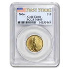 2006 1/4 oz American Gold Eagle MS-69 PCGS (FirstStrike®)