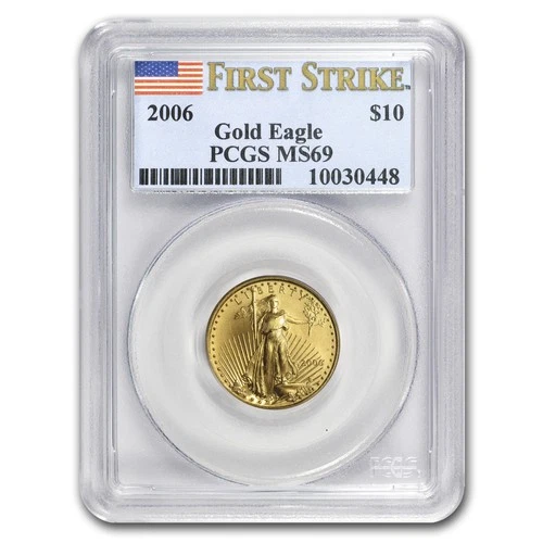 2006 1/4 oz American Gold Eagle MS-69 PCGS (FirstStrike®)