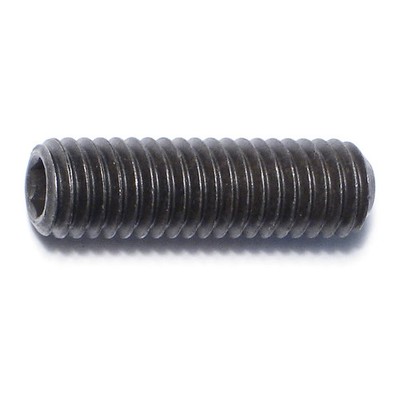 7/16''-14 x 1-1/2'' Steel Coarse Thread Hex Socket Headless Set Screws (5 pcs.)