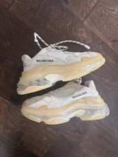 Balenciaga Triple S White / Clear Women's Size US 7 SPB-SAL 348013 