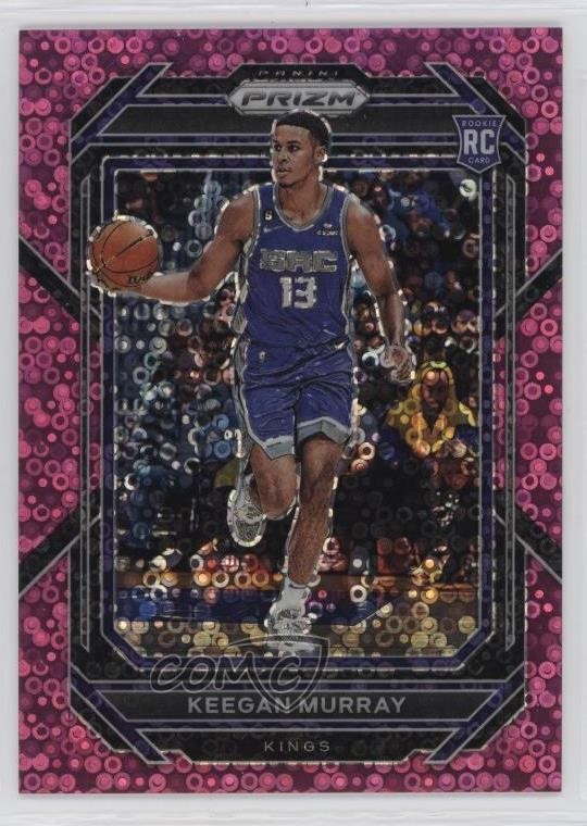 2022-23 Panini Prizm Fast Break Pink Prizm /50 Keegan Murray #245 14cm